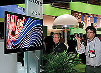 Рабочий OLED-дисплей от Sony
